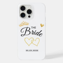 The Bride Wedding Date Elegant Design