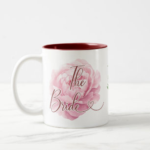 The Bride Wedding Two-Tone Coffee Mug