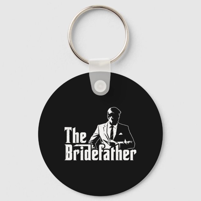 The Bridefather Father of The Bride Key Ring (Front)
