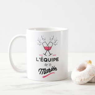 The bride's team coffee mug