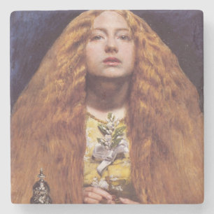 The Bridesmaid (by John Everett Millais) Stone Coaster