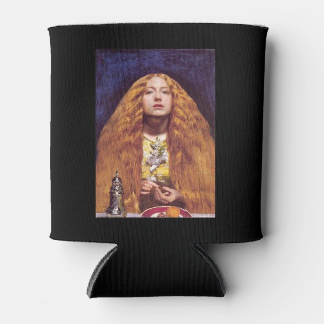 The Bridesmaid, c.1851 by John Everett Millais Can Cooler (Front)