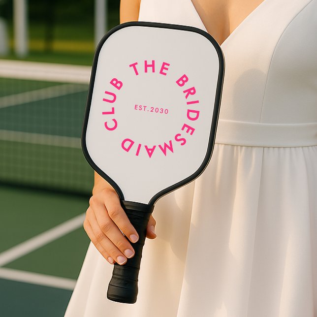 The Bridesmaid Club Bachelorette Pickleball Paddle (Creator Uploaded)