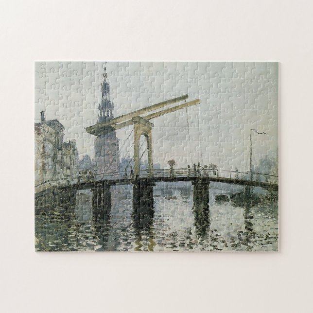 The Bridge, Amsterdam Monet Fine Art Jigsaw Puzzle (Horizontal)