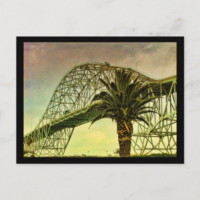 The Bridge, As The Sun Breaks Through Postcard (Front)