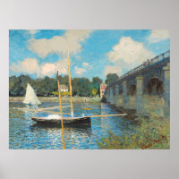 The Bridge at Argenteuil - Claude Monet Fine Art