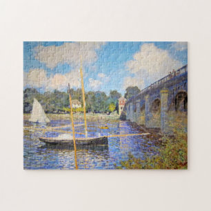 The Bridge at Argenteuil, Monet Jigsaw Puzzle