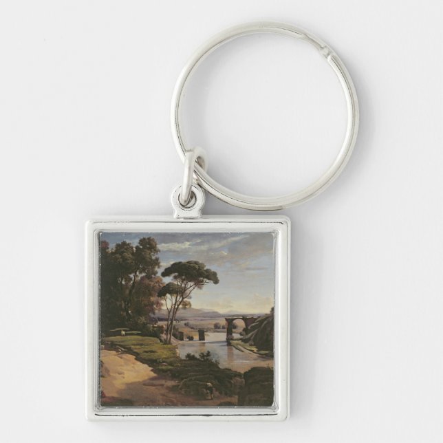 The Bridge at Narni, c.1826-27 Key Ring (Front)