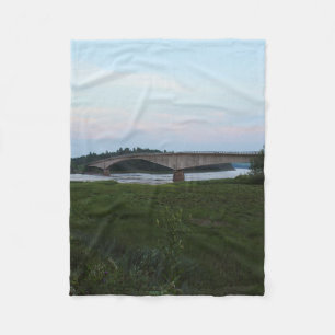 The Bridge Fleece Blanket