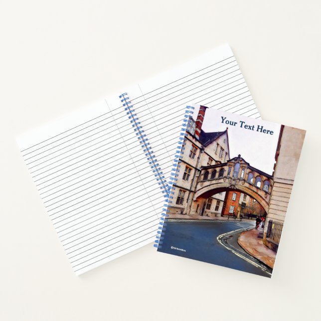 The Bridge of Sighs - Oxford Notebook (Inside)
