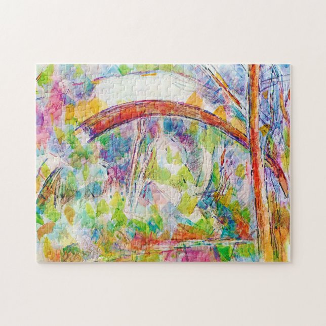 The Bridge, Paul Cezanne Jigsaw Puzzle (Horizontal)