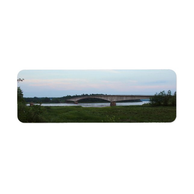 The Bridge Return Address Label (Front)