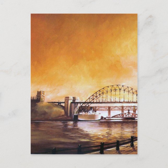 The Bridges, Newcastle upon Tyne Post Card (Front)