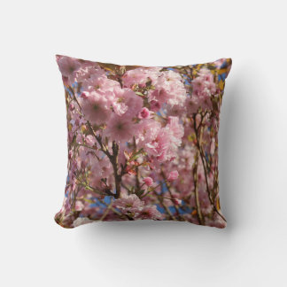 The bright Spring color of cherry blossom Cushion
