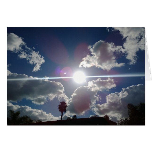 The Bright Sun Shining Through the Silver Clouds (Front Horizontal)