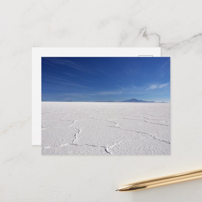 The Brilliance of the Salar de Uyuni Postcard (Front/Back In Situ)