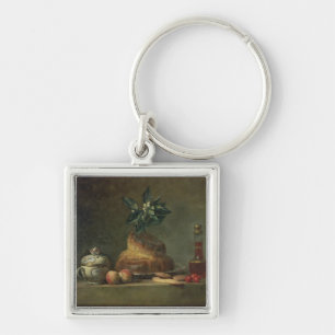 The Brioche or The Dessert, 1763 (oil on canvas) Key Ring