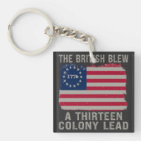 The British Blew Thirteen Colony Lead 4th Of July