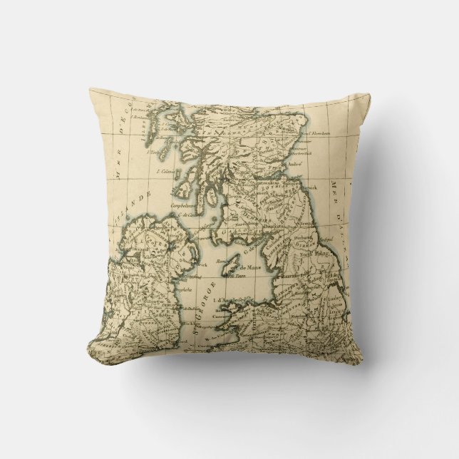 The British Isles Cushion (Front)