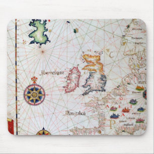 The British Isles, Iberia and Northwest Africa Mouse Pad