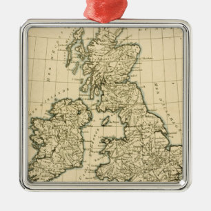 The British Isles Metal Ornament