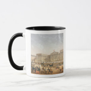 The British Museum, c.1862 (colour litho) Mug