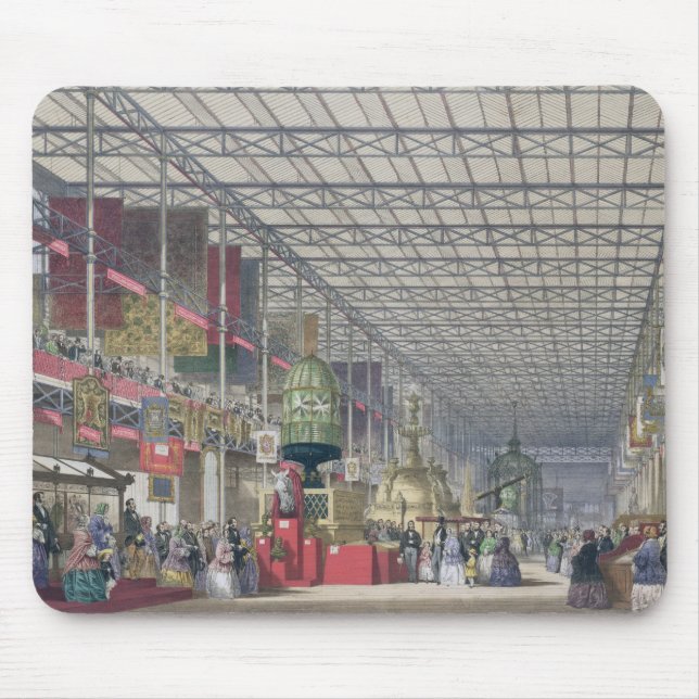 The British Nave of the Great Exhibition, 1851 (co Mouse Pad (Front)