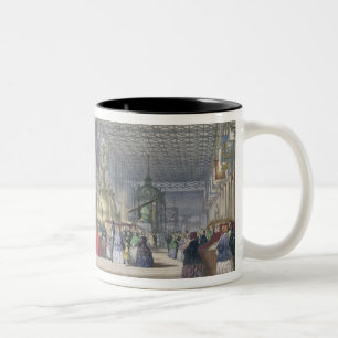 The British Nave of the Great Exhibition, 1851 (co Two-Tone Coffee Mug
