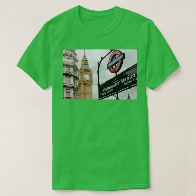The British Railway connects all cities in the cou T-Shirt (Design Front)
