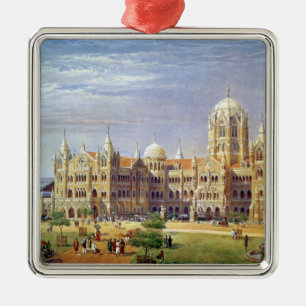 The British Raj Great Indian Peninsular Terminus Metal Ornament