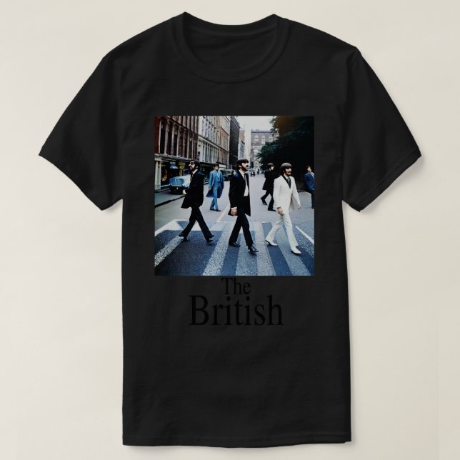 The British T-Shirt (Design Front)