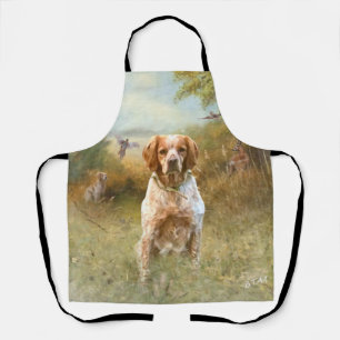 The Brittany Spaniels, French Brittany, Bird dog, Apron