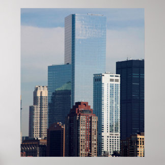 The Broad Financial Centre Manhattan New York Poster