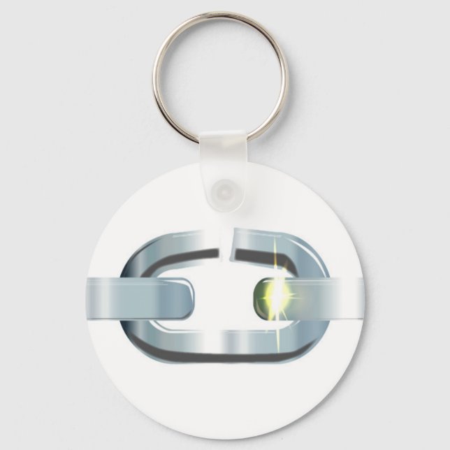 The Broken Link Key Ring (Front)
