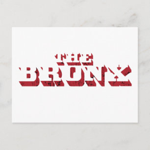 The Bronx Big Letter Postcard
