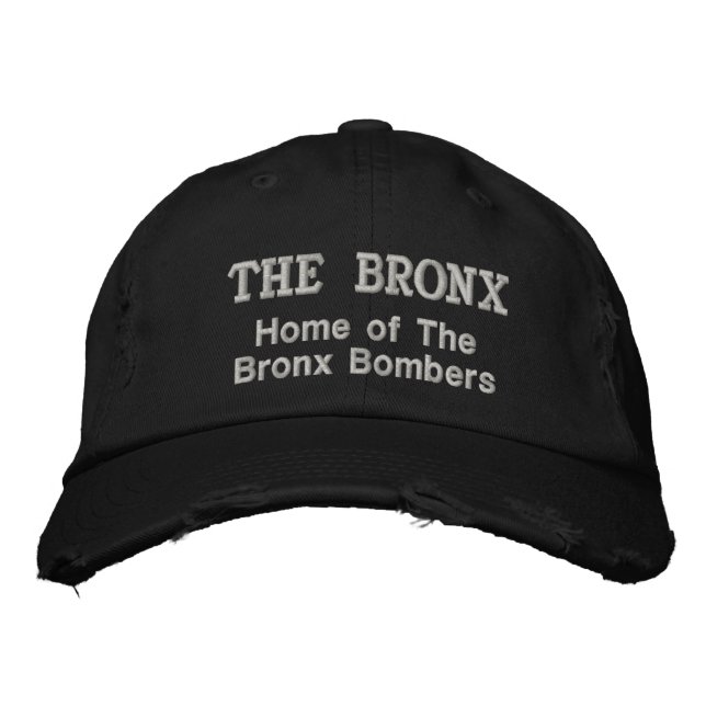 The Bronx Embroidered Hat (Front)