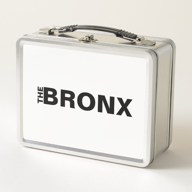 The Bronx Metal Lunch Box (Front)