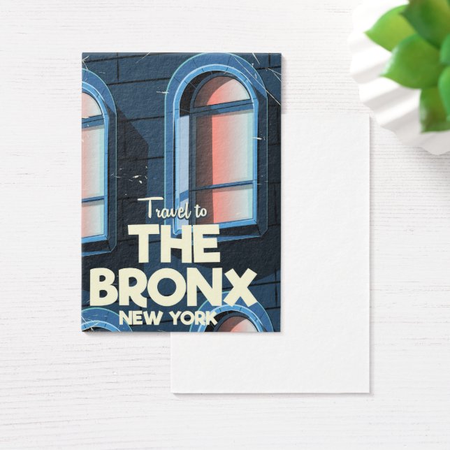 The Bronx New York City travel poster (Desk)