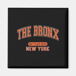 The Bronx New York Settled 16&#; Vintage Srts Arc Magnet