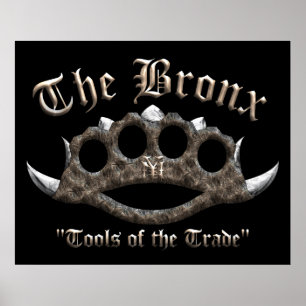 The Bronx - Spiked Brass Knuckles Poster