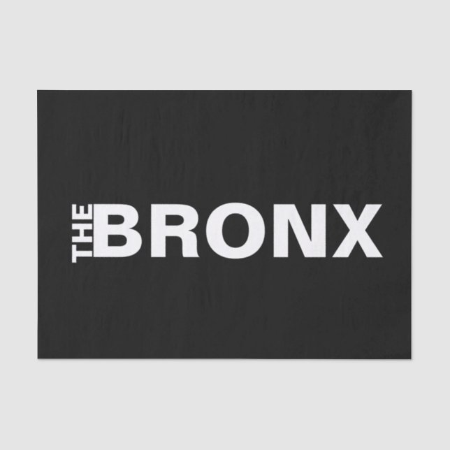 The Bronx Tissue Paper (Front)