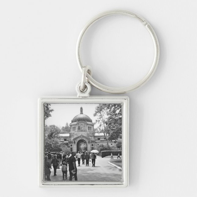 The Bronx Zoo Entrance Key Ring (Front)