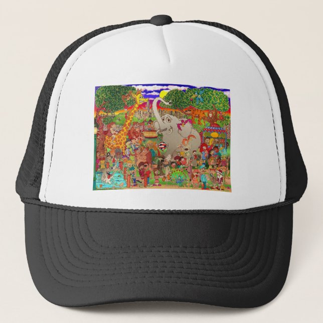 The Bronx Zoo Uncaged Trucker Hat (Front)
