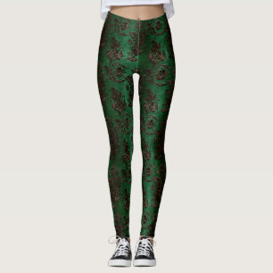 The Bronze Velvet Series Design 10 Leggings