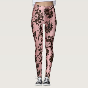 The Bronze Velvet Series Design 2 Leggings