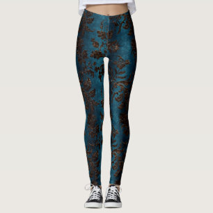 The Bronze Velvet Series Design 6 Leggings