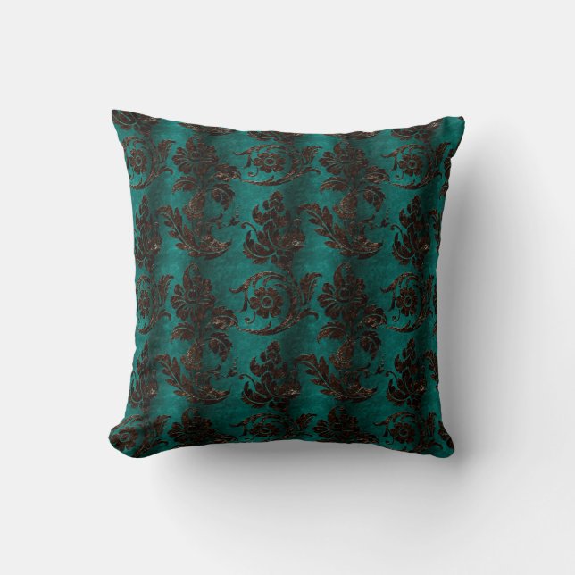 The Bronze Velvet  Series Design 7   Cushion (Front)
