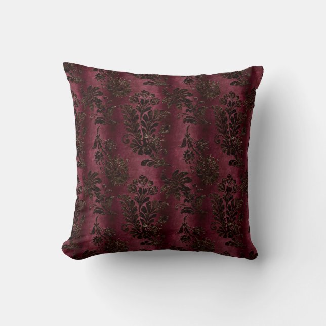 The Bronze Velvet  Series Design 9  Cushion (Front)