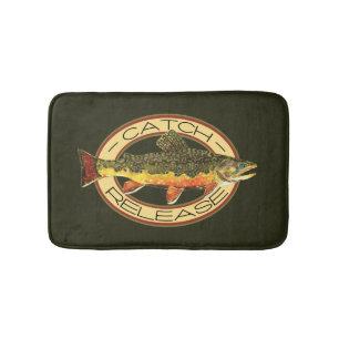 The Brook Trout Bath Mat