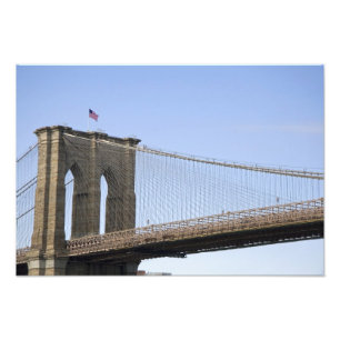 The Brooklyn Bridge in New York City, New Photo Print